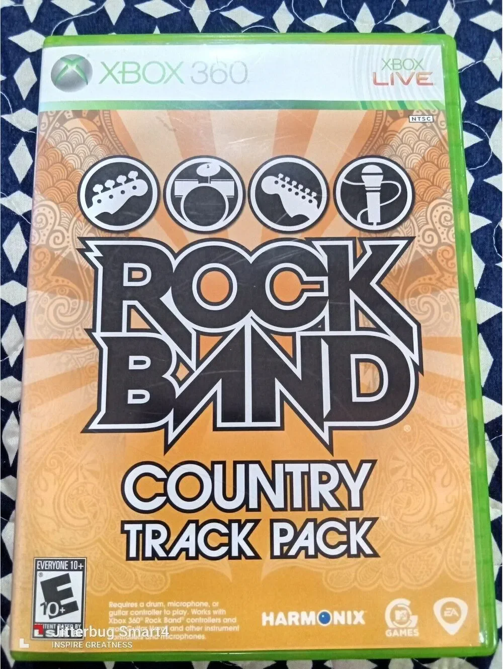Rock Band: Country Track Pack (Microsoft Xbox 360, 2009)